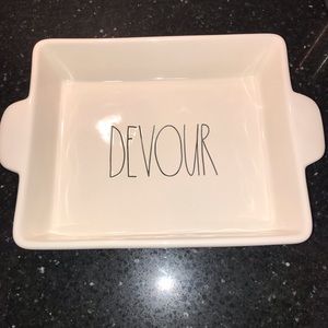 Rae Dunn LL Devour Thanksgiving Baking Pan/Dish